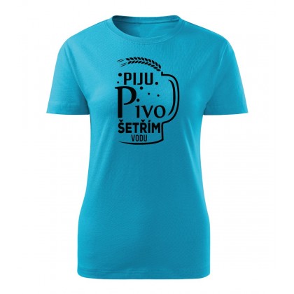 Piju pivo, šetřím vodu